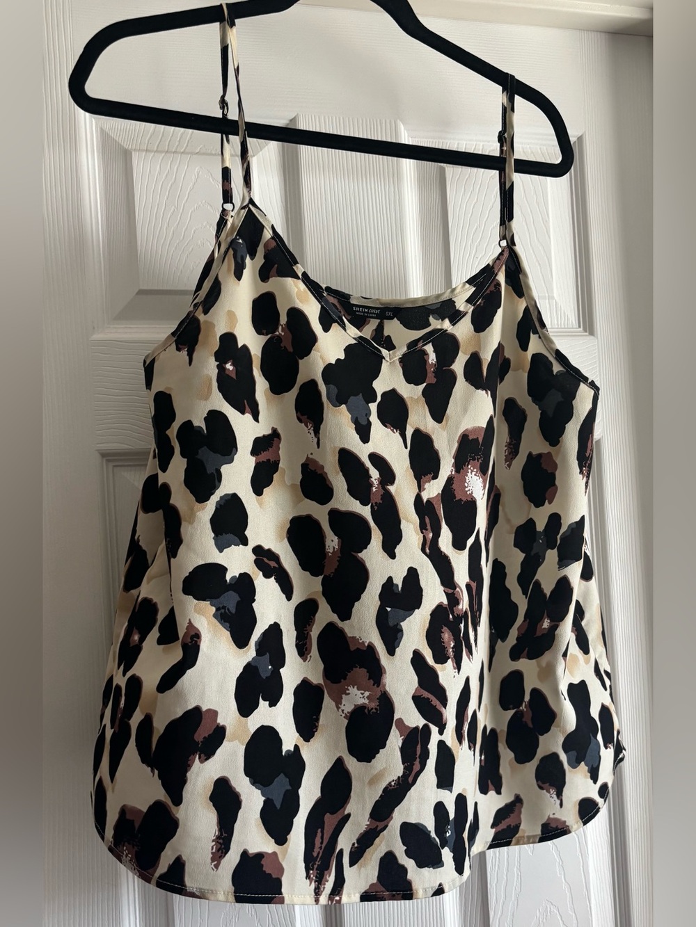 Leopard Print Tank - SIZE 0XL